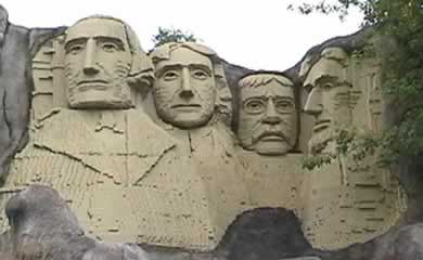 Mount Rushmore Heads