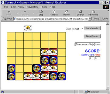 Connect 4 screenshot