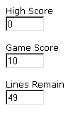 Scores box screenshot